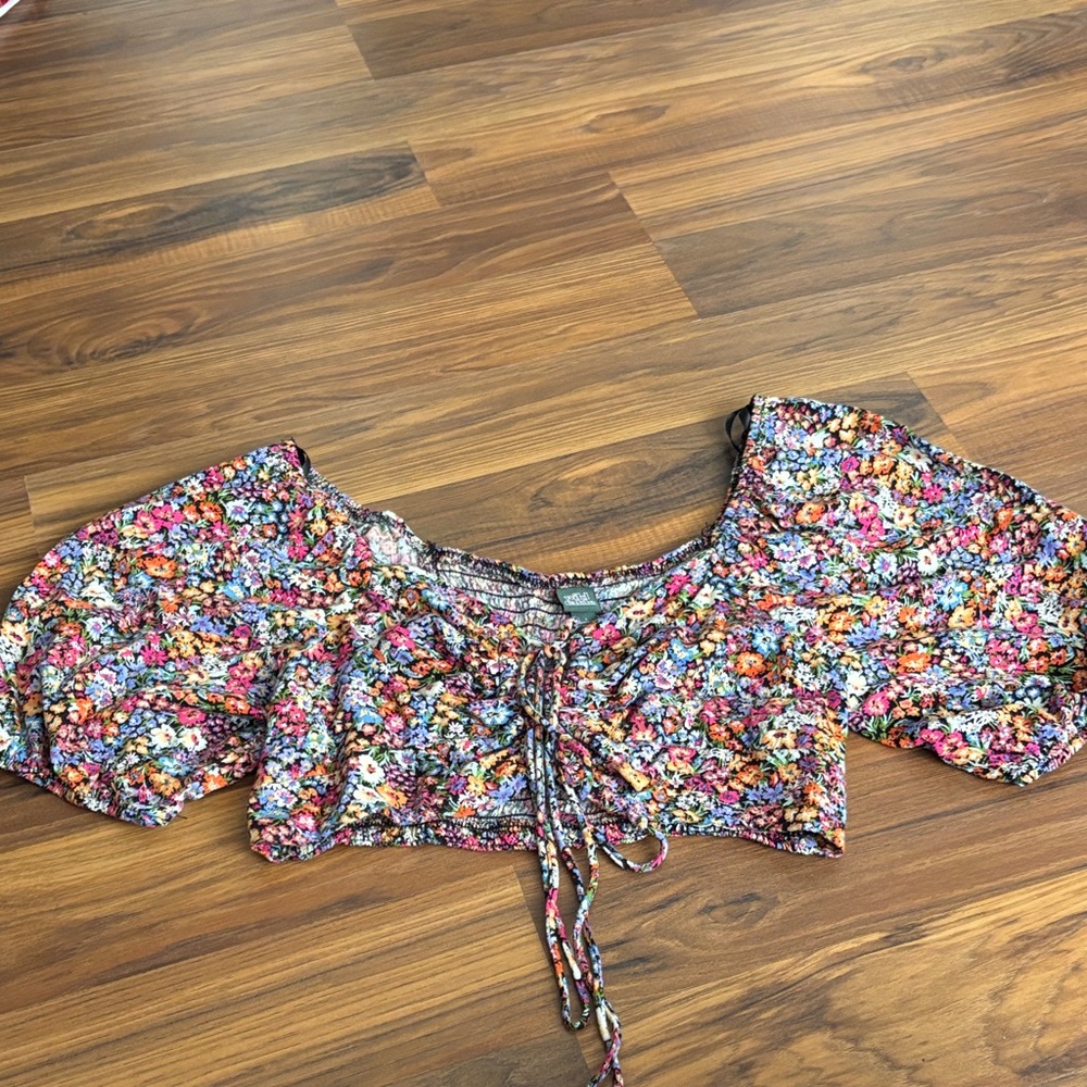 Wild Fable Multicolor Floral Blouse